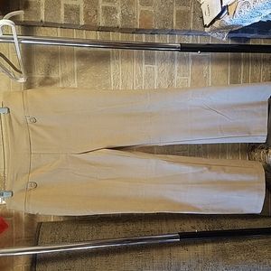 Roz & Ali Beige Pant Size 12 Petite